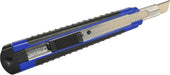 Desq snijder, 9 mm, zwart/blauw, met 2 mesjes - OfficeTown