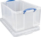 Really Useful Box opbergdoos 64 liter, transparant 4 stuks, OfficeTown