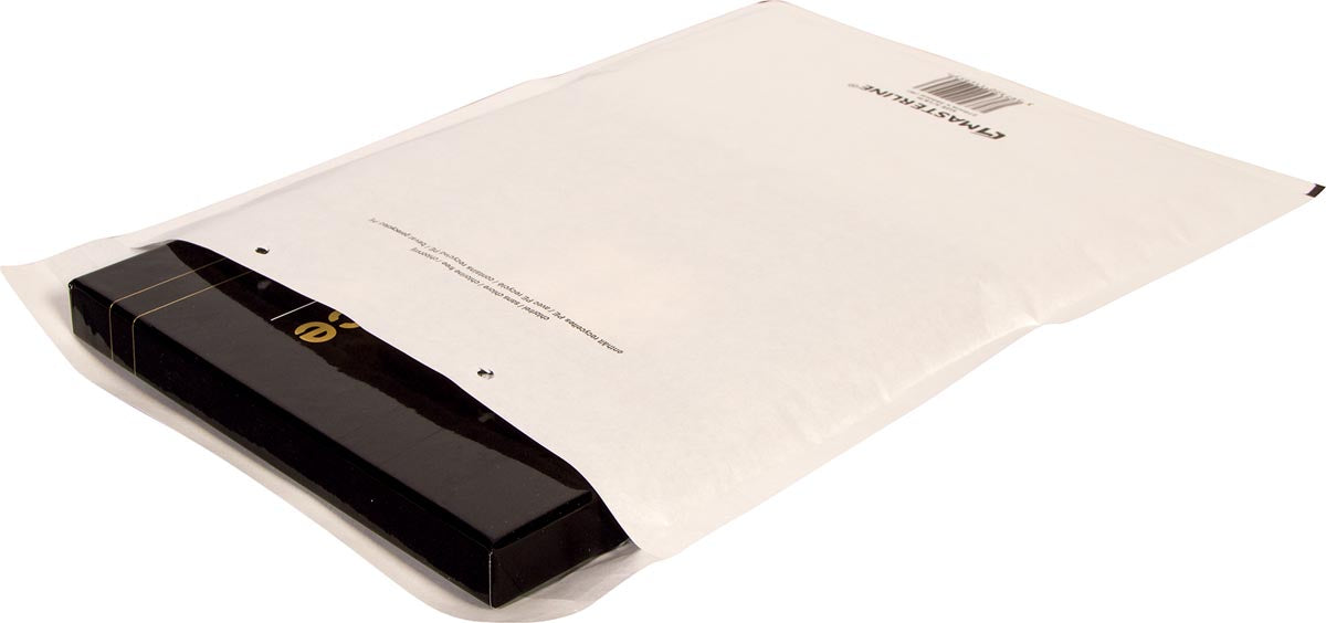 Cleverpack luchtkussenenveloppen, ft 270 x 360 mm, met stripsluiting, wit, pak van 10 stuks