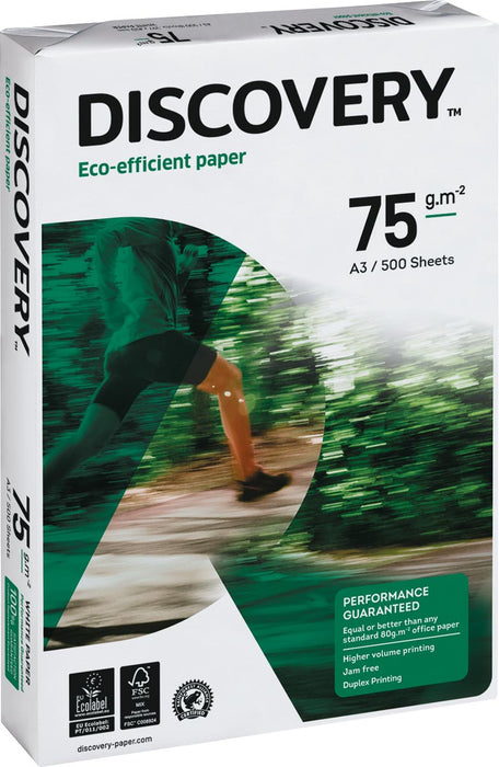 Discovery kopieerpapier ft A3, 75 g, pak van 500 vel - OfficeTown