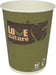 Drinkbeker van karton Love Nature, 200 ml, verpakking van 50 stuks - OfficeTown