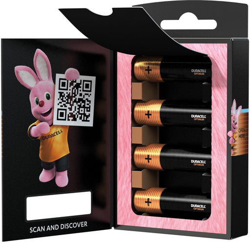 Duracell Optimum AA - batterij, 4 stuks in blisterverpakking - OfficeTown