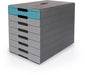 Duurzame ladeblok Idealbox Pro, 7 lades, blauw - OfficeTown