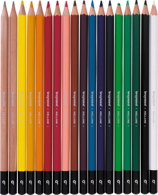 Bruynzeel kleurpotloden, koker van 12 + 6 GRATIS 12 stuks, OfficeTown