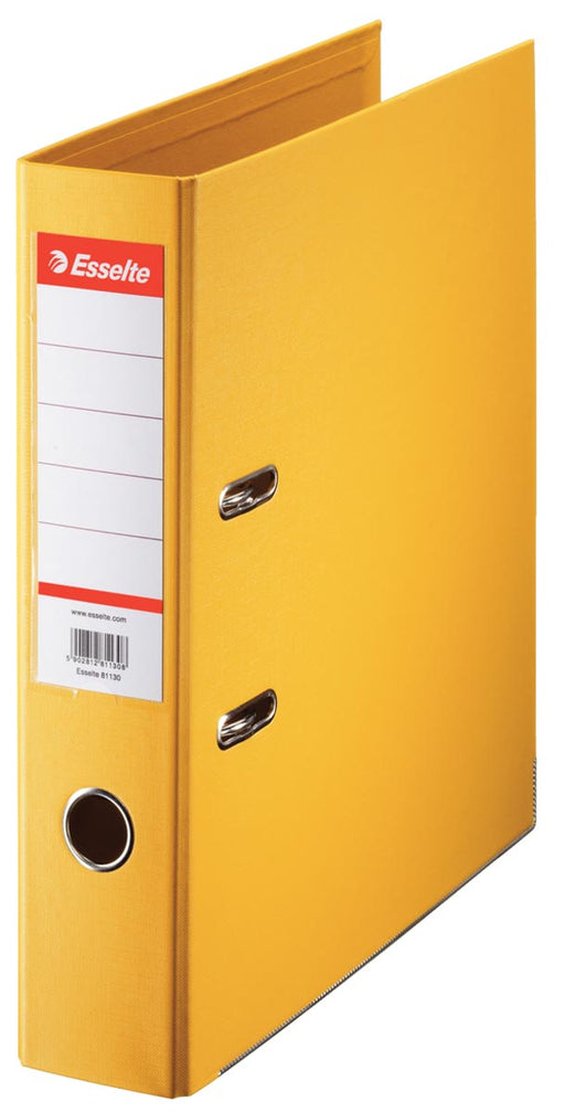 Esselte ordner Power N°1 geel, rug van 7,5 cm 10 stuks, OfficeTown