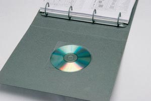 Q-CONNECT Zelfklevende CD-hoesjes van PP 100 stuks