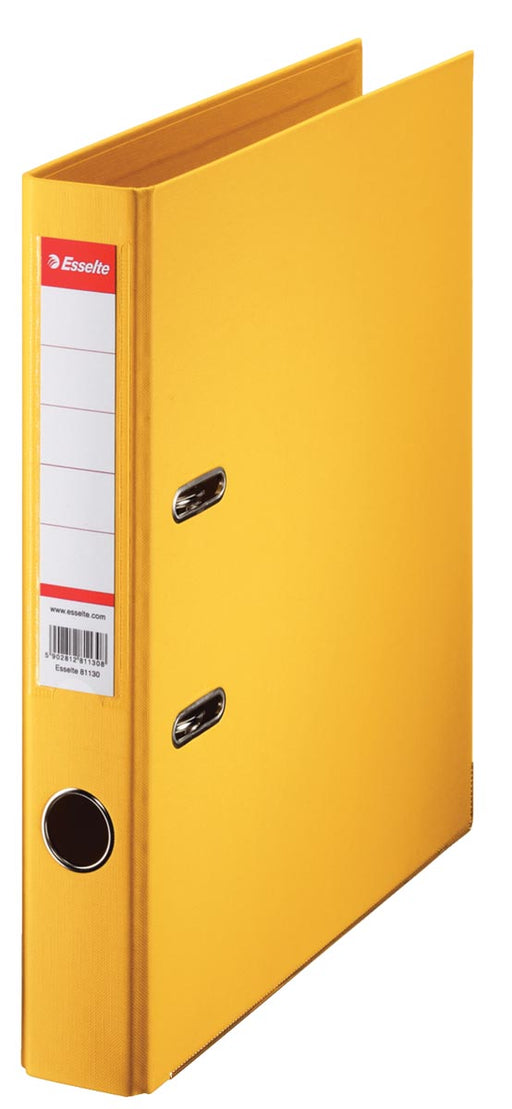 Esselte ordner Power N°1 geel, rug van 5 cm 10 stuks, OfficeTown