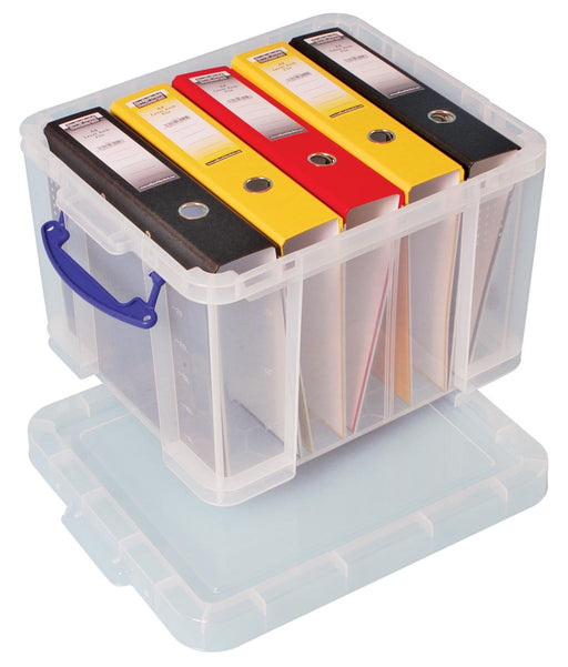 Really Useful Box opbergdoos35 liter, transparant 6 stuks, OfficeTown