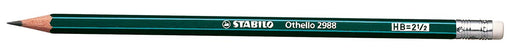 STABILO Othello potlood, B, met gum 12 stuks, OfficeTown