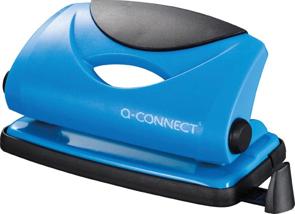 Q-CONNECT perforator Licht Duty, 10 vel, blauw