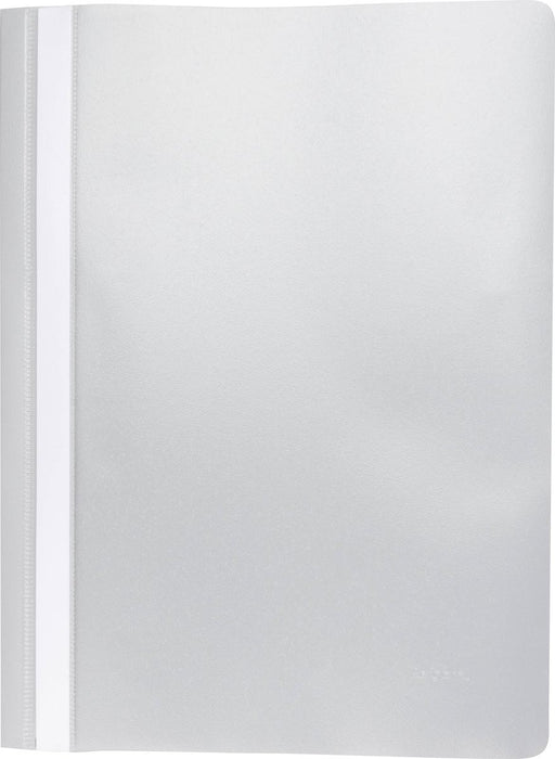 Pergamy Snelfolder, A4-formaat, PP, pak van 25 stuks, in grijze kleur