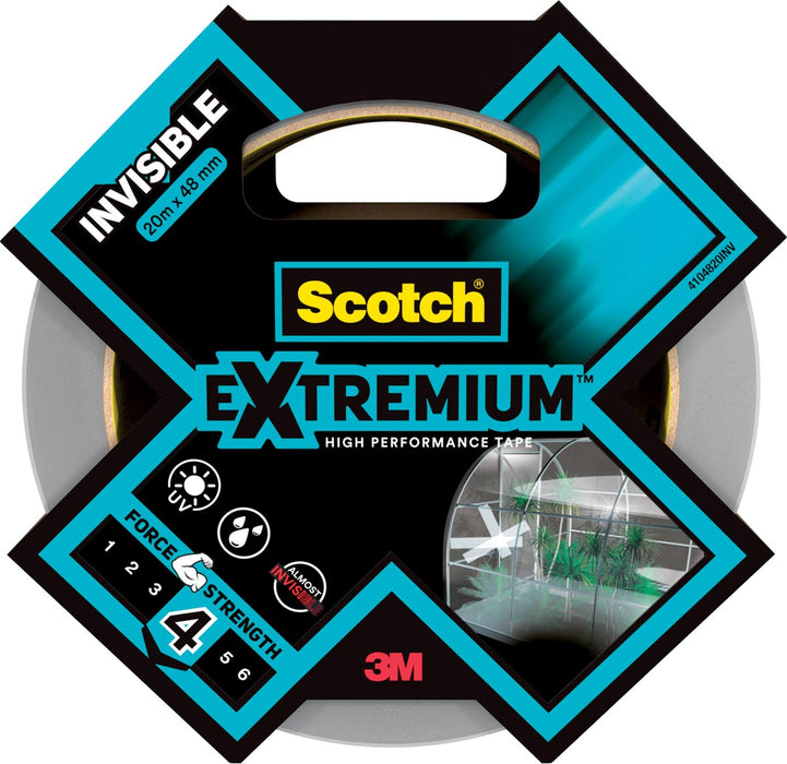 Scotch Extremium Onzichtbare Krachttape, 48 mm x 20 m, transparant