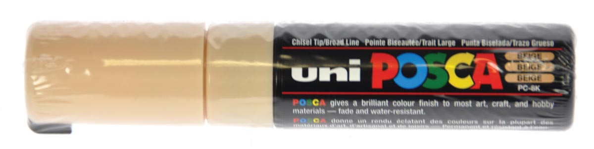 uni-ball Verf Marker op waterbasis Posca PC-8K beige