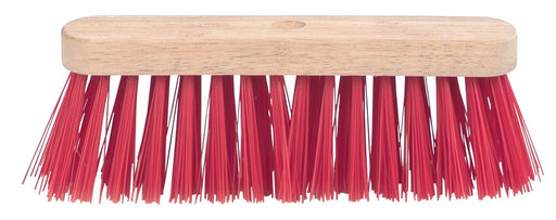 Schuurborstel met PVC haren, uit ongelakt hout, 29 cm 10 stuks, OfficeTown