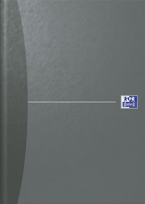 Oxford Office Essentials schrift, harde kaft, 192 bladzijden, ft A4, geruit 5 mm, geassorteerde kleuren 5 stuks, OfficeTown