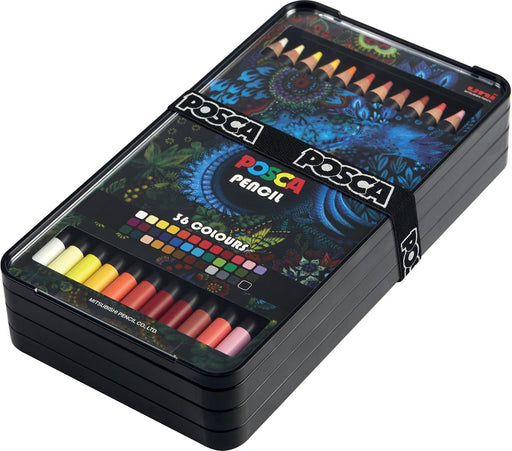 Posca Kleurpotloden, doos met 36 stuks 4 stuks, OfficeTown