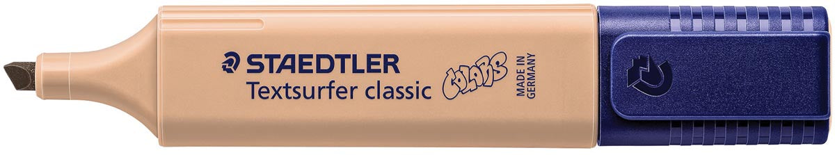 Staedtler Markeerstift Textsurfer Classic, zand pastel met schuine punt