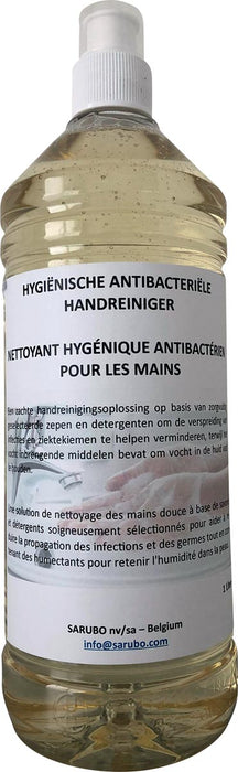 Hygiënische handreiniger met antibacteriële eigenschappen, 1 liter fles