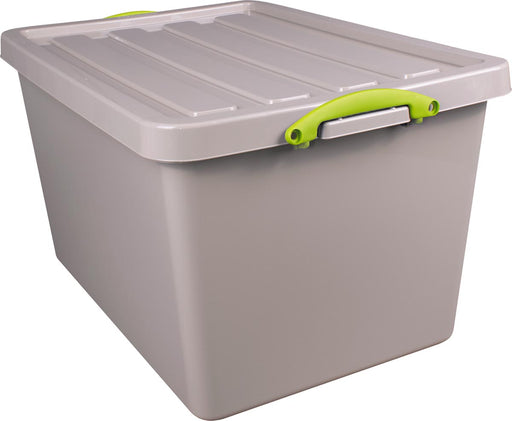 Really Useful Box Recycled opbergdoos 96 l, nestbaar, grijs 3 stuks, OfficeTown