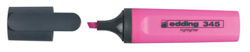 Edding markeerstift 345 roze, doos van 10 stuks - OfficeTown