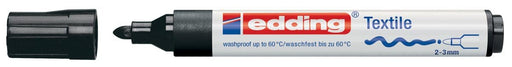 Edding textielmarker 4500 zwart - OfficeTown