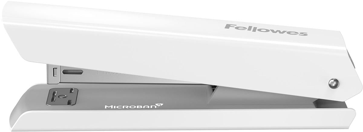 Fellowes nietmachine LX820 EasyPress met Microban, volledige strip, 20 vellen, wit