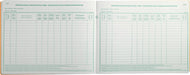 Effectenregister van Exacompta, afm 24 x 32 cm, tweekleurig, voor BV - SRL - OfficeTown