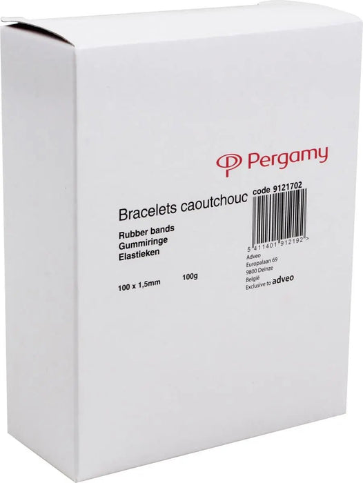 Elastiek 1,5 mm x 100 mm, 100 g doos - OfficeTown