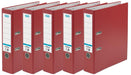 Elba ordner Smart Pro+, 8 cm breed, pak van 5 stuks, rood - OfficeTown