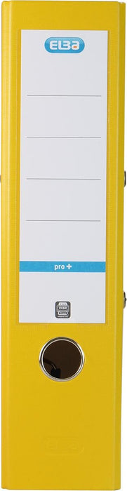 Elba ordner Smart Pro+, geel, 8 cm rug - OfficeTown