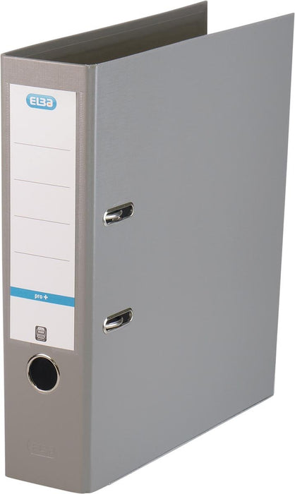 Elba ordner Smart Pro+, grijs, rug van 8 cm - OfficeTown