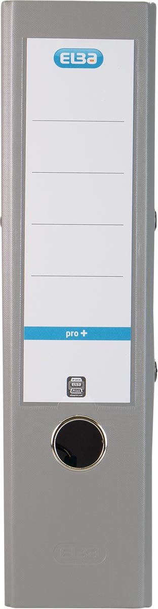 Elba ordner Smart Pro+, grijs, rug van 8 cm - OfficeTown