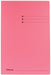 Esselte map met roze klep, ft folio 50 stuks - OfficeTown