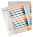 Esselte PC - printbare Project Indexen 12 tabs met Heavy Duty PP van 300 micron - OfficeTown