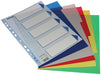 Esselte tabbladen 5 tabs van PP 115 micron A4 formaat - OfficeTown