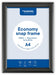Europel clicklijst Economy, lijst 25 mm, ft A4, zwart - OfficeTown