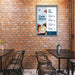Europel clicklijst, lijst 25mm A4, zilverkleurig posterframe - OfficeTown