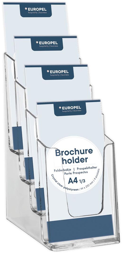Europel folderhouder, 4 x ft 1/3 A4 - OfficeTown