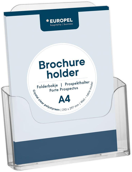 Europel folderhouder, ft A4, voor tafel en wand - OfficeTown