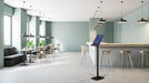 Europel info vloerstandaard voor ft A4, zwart - OfficeTown