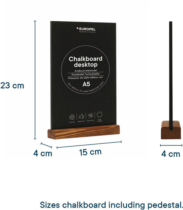 Europel krijtbord, ft A5 - OfficeTown