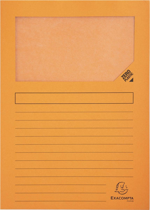 Exacompta L - map Forever, A4 - formaat, pak van 25 stuks, oranje - OfficeTown