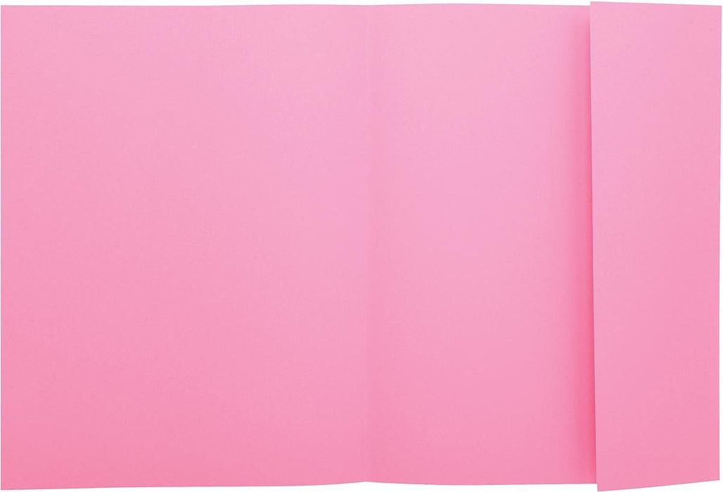 Exacompta map Super 210, 50 stuks, roze met harde kaft - OfficeTown