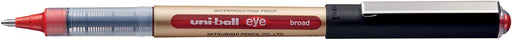 Uni-ball roller Eye Broad, punt 1 mm, rood 12 stuks, OfficeTown