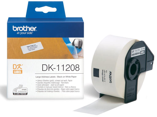 Brother etiketten voor QL, ft 38 x 90 mm, pak van 400 etiketten 3 stuks, OfficeTown