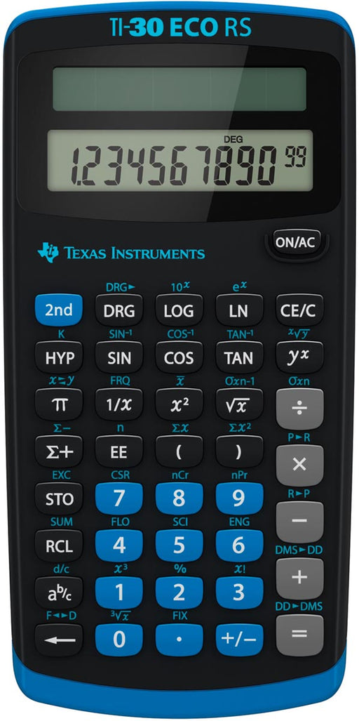 Texas wetenschappelijke rekenmachine TI-30 ECO RS FC 10 stuks, OfficeTown
