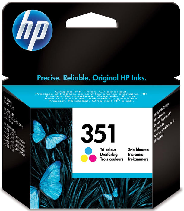 HP Inktcartridge 351, 170 pagina's, OEM CB337EE, 3 kleuren