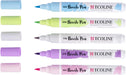 Talens Ecoline Brush pen, etui van 5 stuks in pastelkleuren 3 stuks, OfficeTown