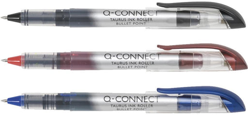 Q-CONNECT Taurus liquid ink roller, zwart 12 stuks, OfficeTown