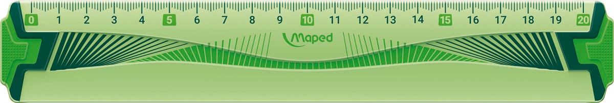 Maped lat Flex onbreekbaar 20 cm met UV-inkt Maped